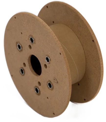 10-inch fiber spool